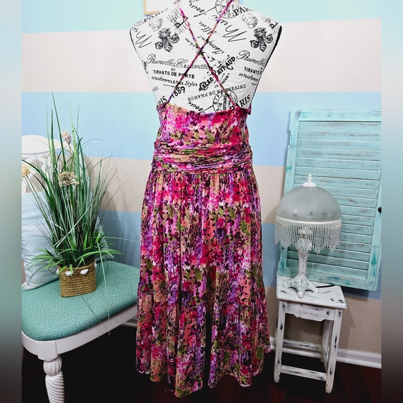 Nine & CO Multicolor Midi Dress - Picture 5 of 9